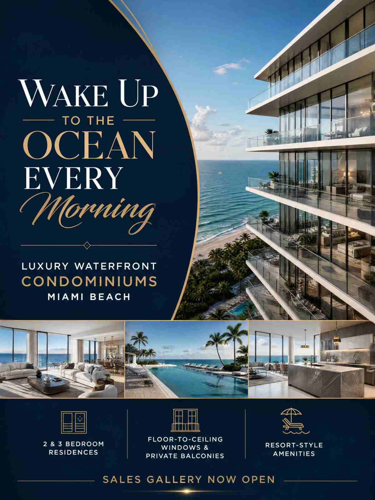 Real Estate Advertising Poster