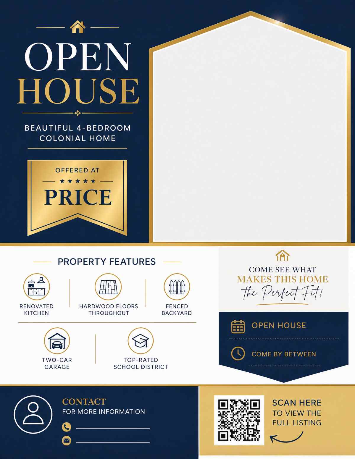 Real Estate Open House Flyer