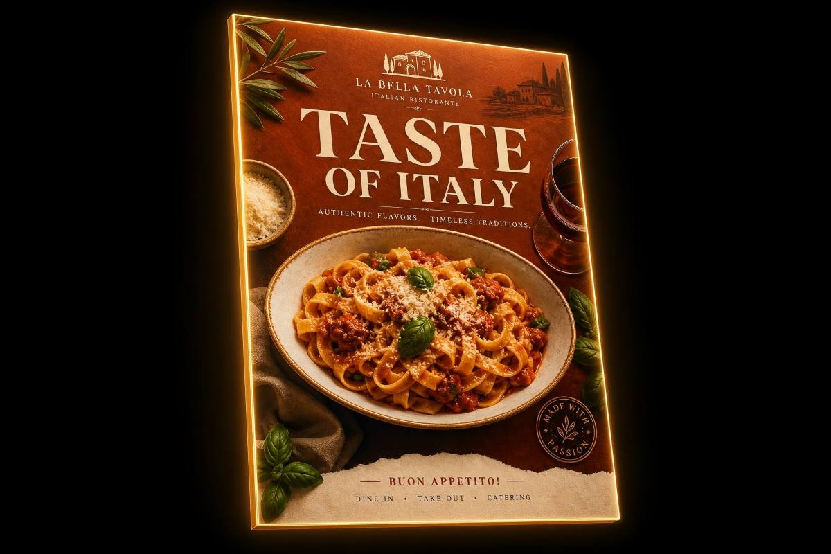 Food and Restaurant Poster