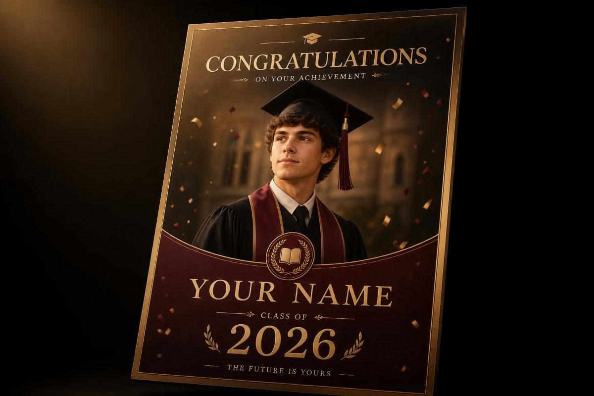 Portrait and Graduation Poster