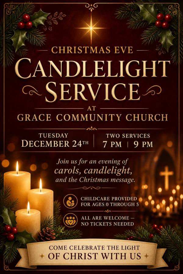 Church Service or Event Poster
