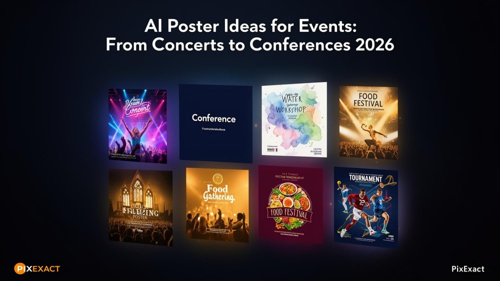 AI Poster Ideas for Events — 10 Designs with Prompts (2026)