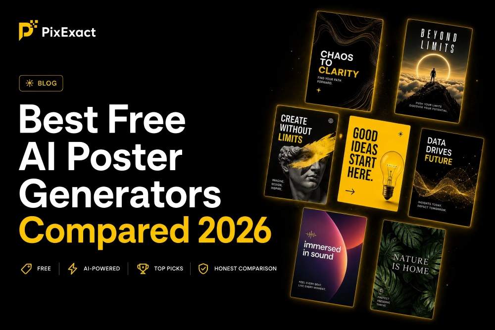Best Free AI Poster Generators Compared — 7 Tools Tested