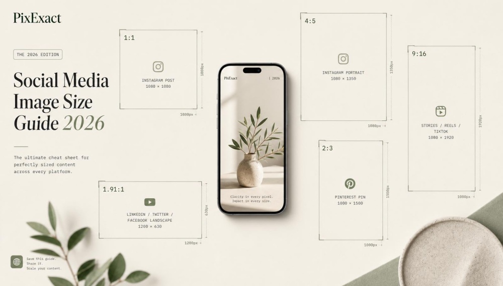 Social Media Image Size Guide 2026: All Platforms